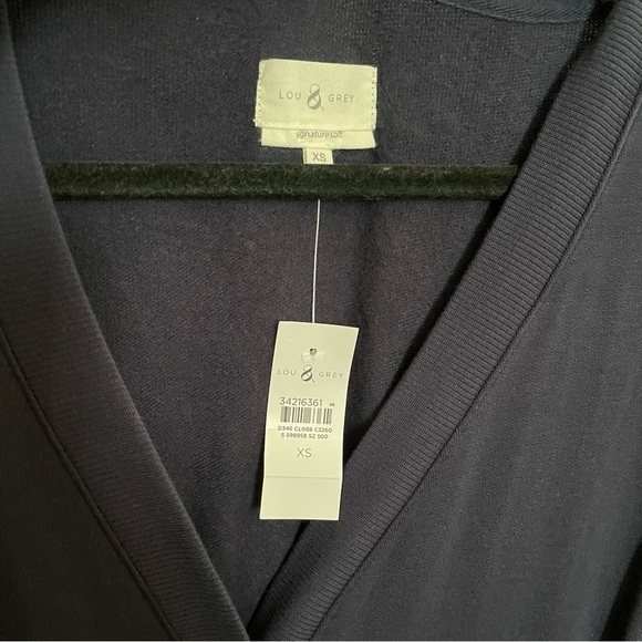 NWT Lou & Grey Signaturesoft Henley Jumpsuit Size XS - Picture 6 of 9